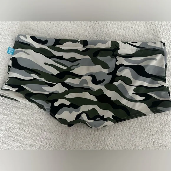 Men's Camouflage Swim Trunks - Picture 4 of 4